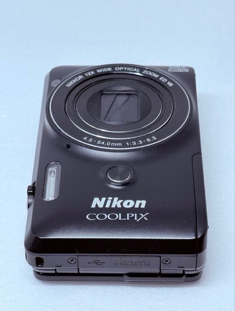 Nikon COOLPIX S6900 ブラック タッチ操作&wifi転送可