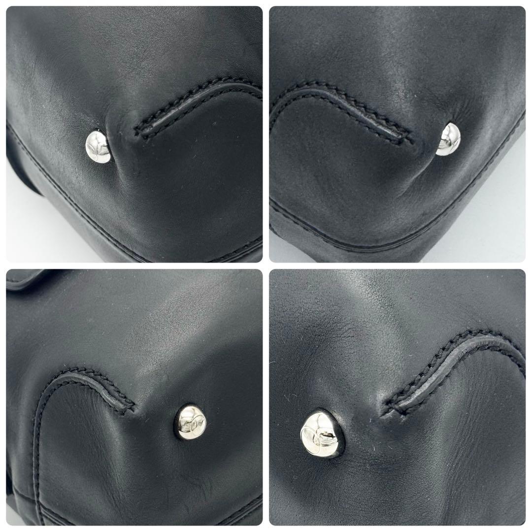 TOD’S トッズ Dスタイリング 2WAY ハンドバッグ ショルダー レザー