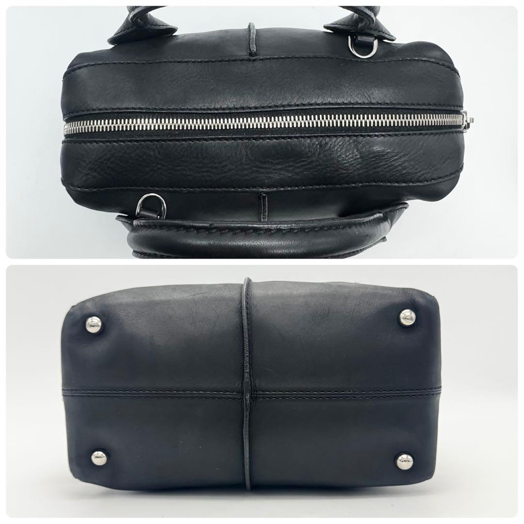 TOD’S トッズ Dスタイリング 2WAY ハンドバッグ ショルダー レザー