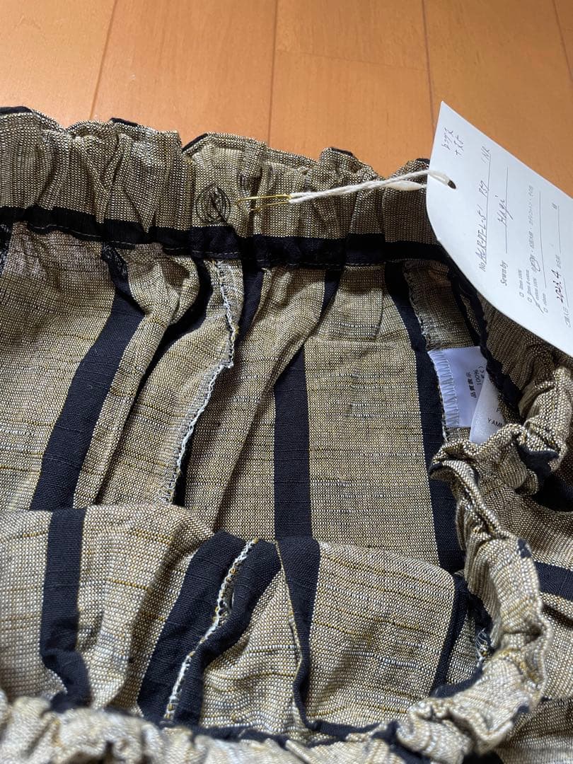 新品　ヤンマ産業　キュロット　ロング丈＋5㎝　ともえ縞