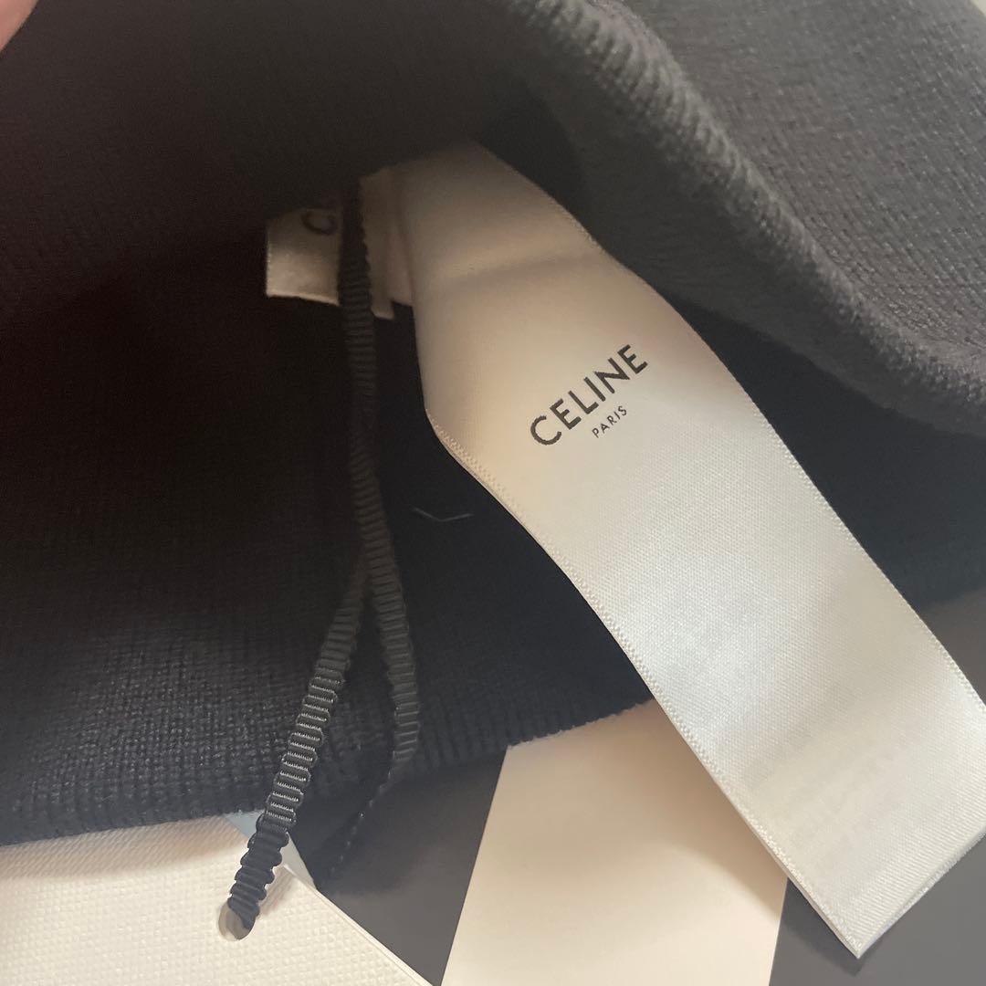 CELINE ニット帽トリオンフ ビーニー ユニセックス　新作BTS 本物