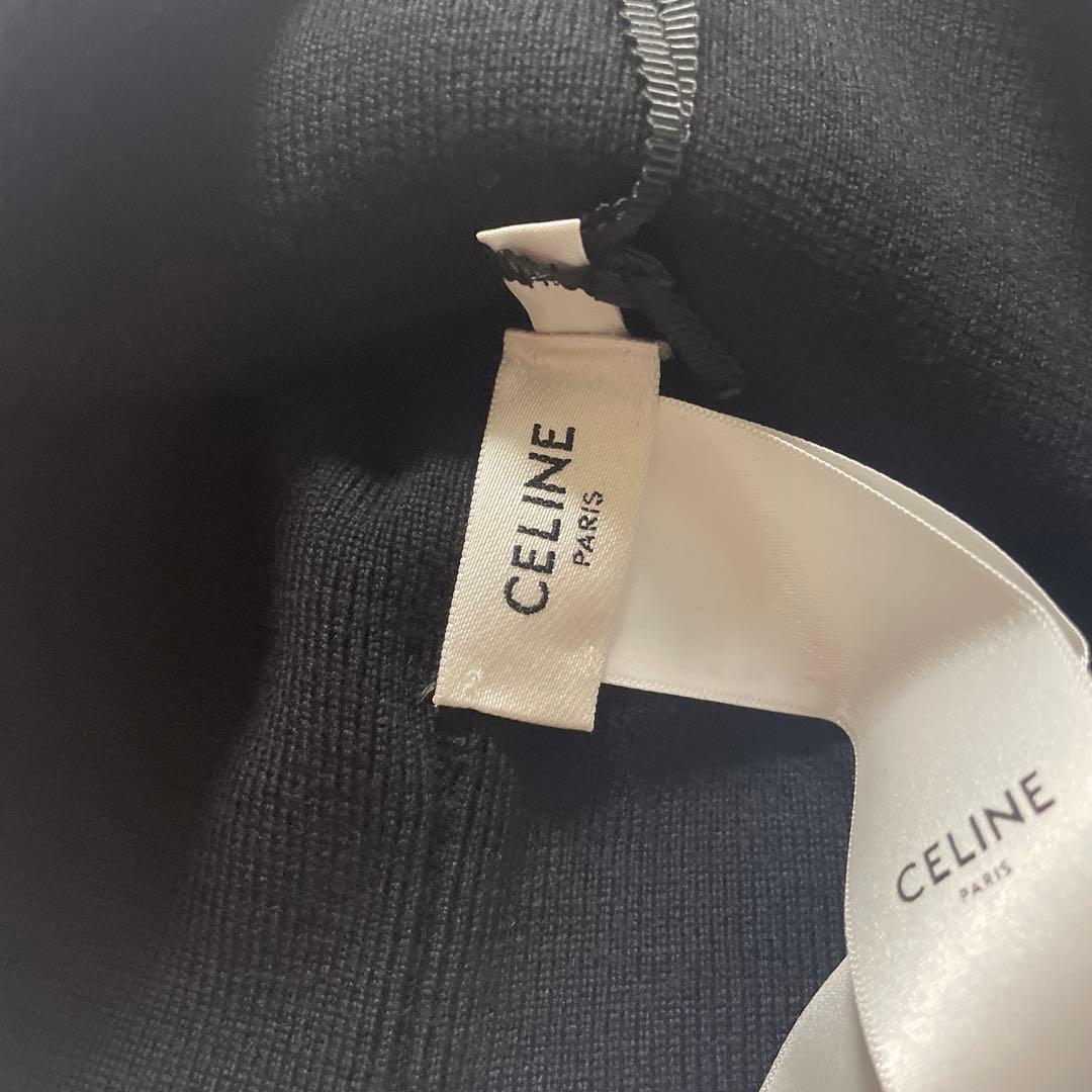 CELINE ニット帽トリオンフ ビーニー ユニセックス　新作BTS 本物