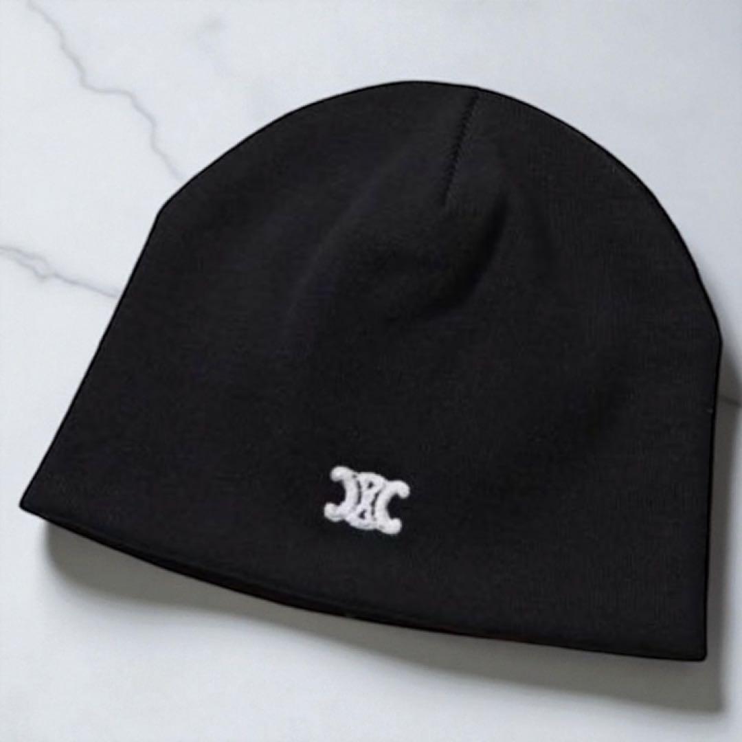 CELINE ニット帽トリオンフ ビーニー ユニセックス　新作BTS 本物