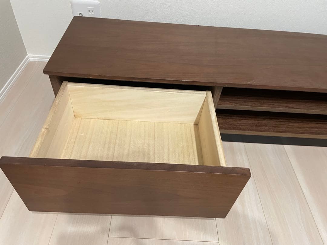 テレビ台(ローボードレシェンテ 150LB MBR) （ニトリ）（送料込み）