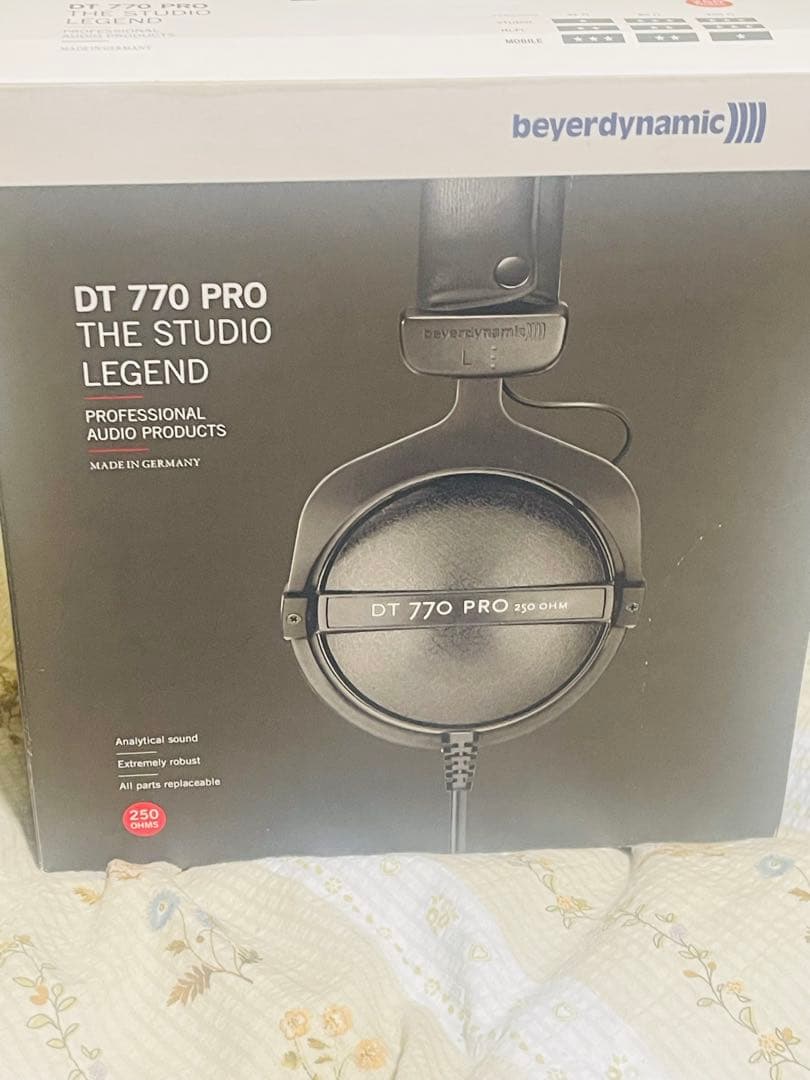 Beyerdynamic DT770PRO 250Ω 密閉型モニターヘッドホン