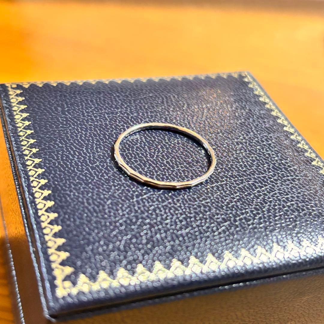 ete K10 シルバーカットリング 16号