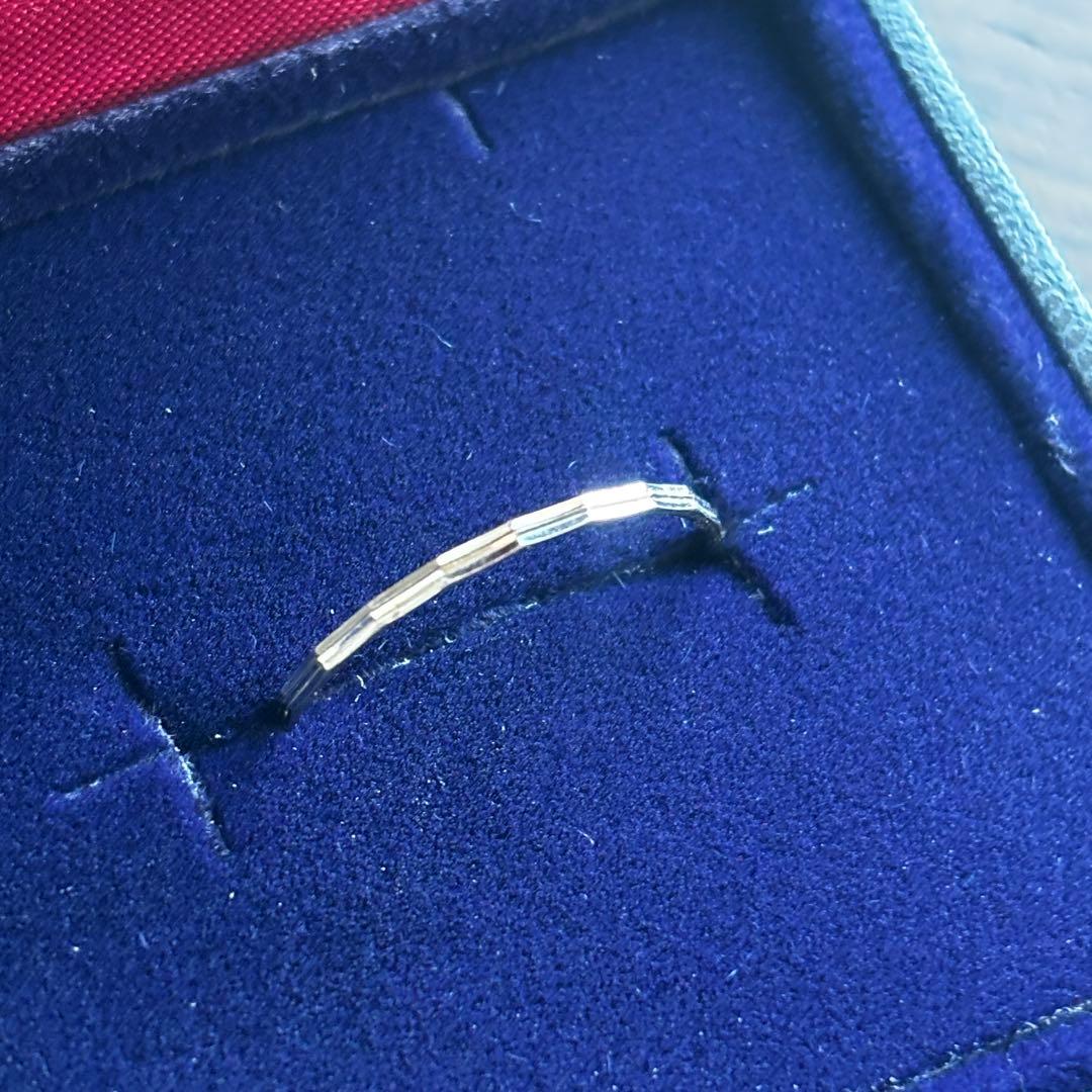 ete K10 シルバーカットリング 16号