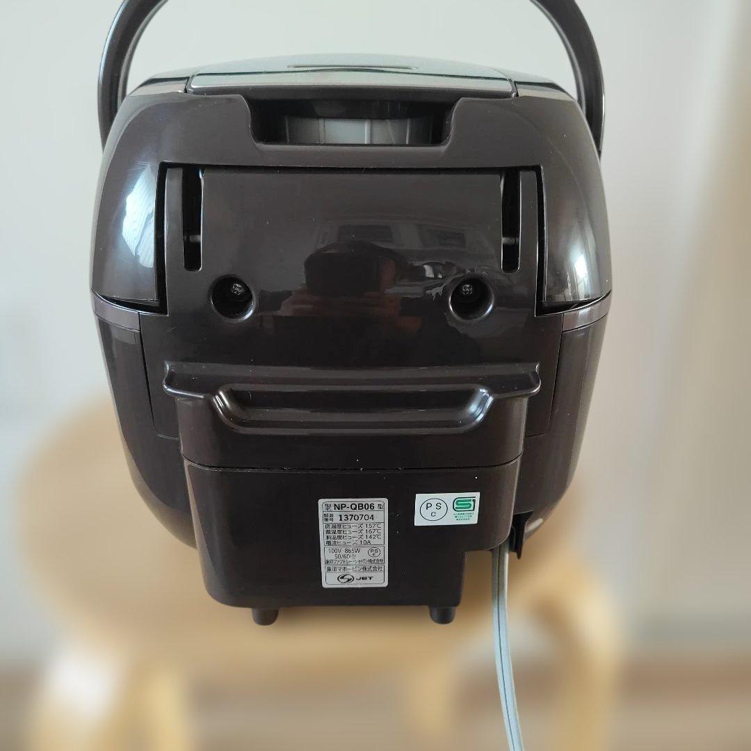 ZOJIRUSHI 圧力IH炊飯ジャー NP-QB06 3.5合炊き 極め羽釜
