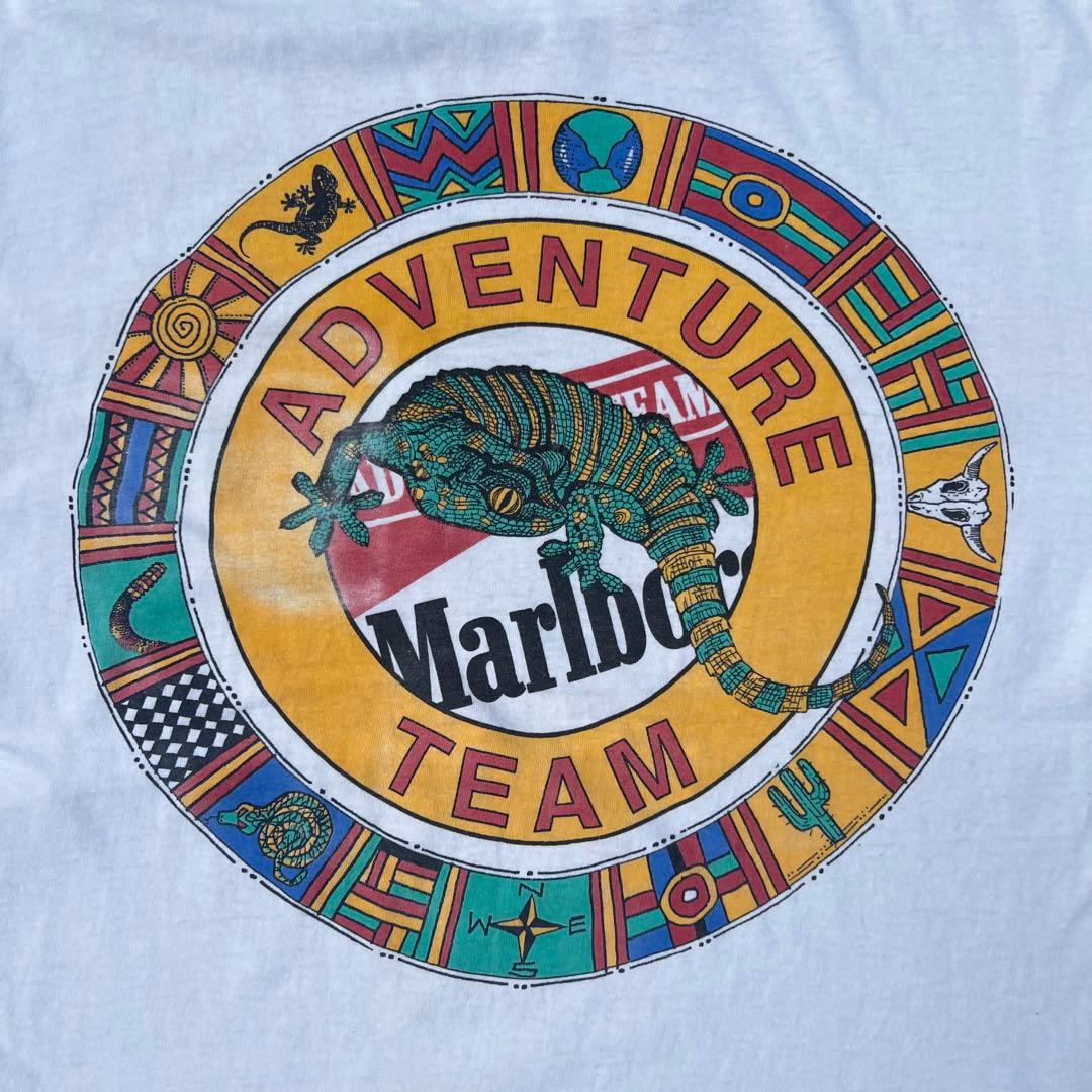 最終値下げ【90s】Marlboro ポケットTシャツ USA製 リザード