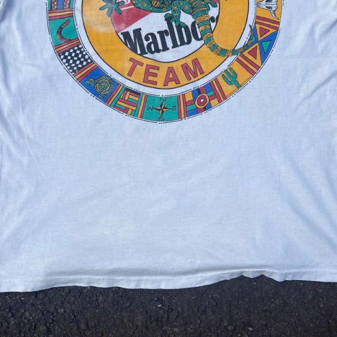 最終値下げ【90s】Marlboro ポケットTシャツ USA製 リザード