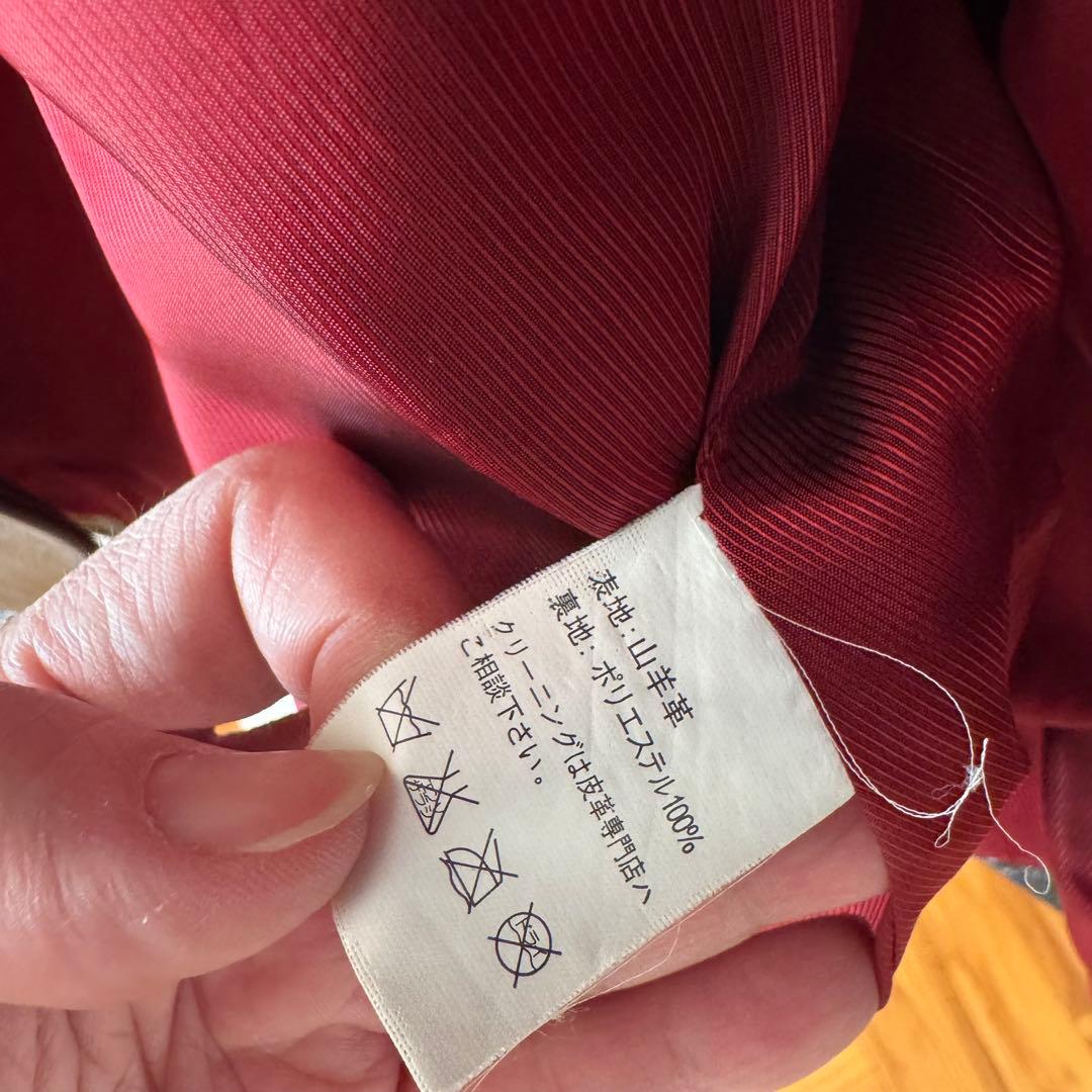 ウエストライド ゴートスキン ウエスタン レザー テーラードジャケット