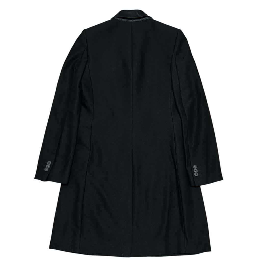 D&G DOLCE&GABBANA チェスターコート　レディース　ブラック