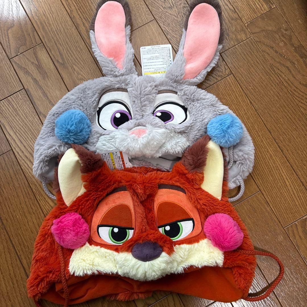 ズートピア ファンキャップ ニック＆ジュディ 新品未使用 タグ付き