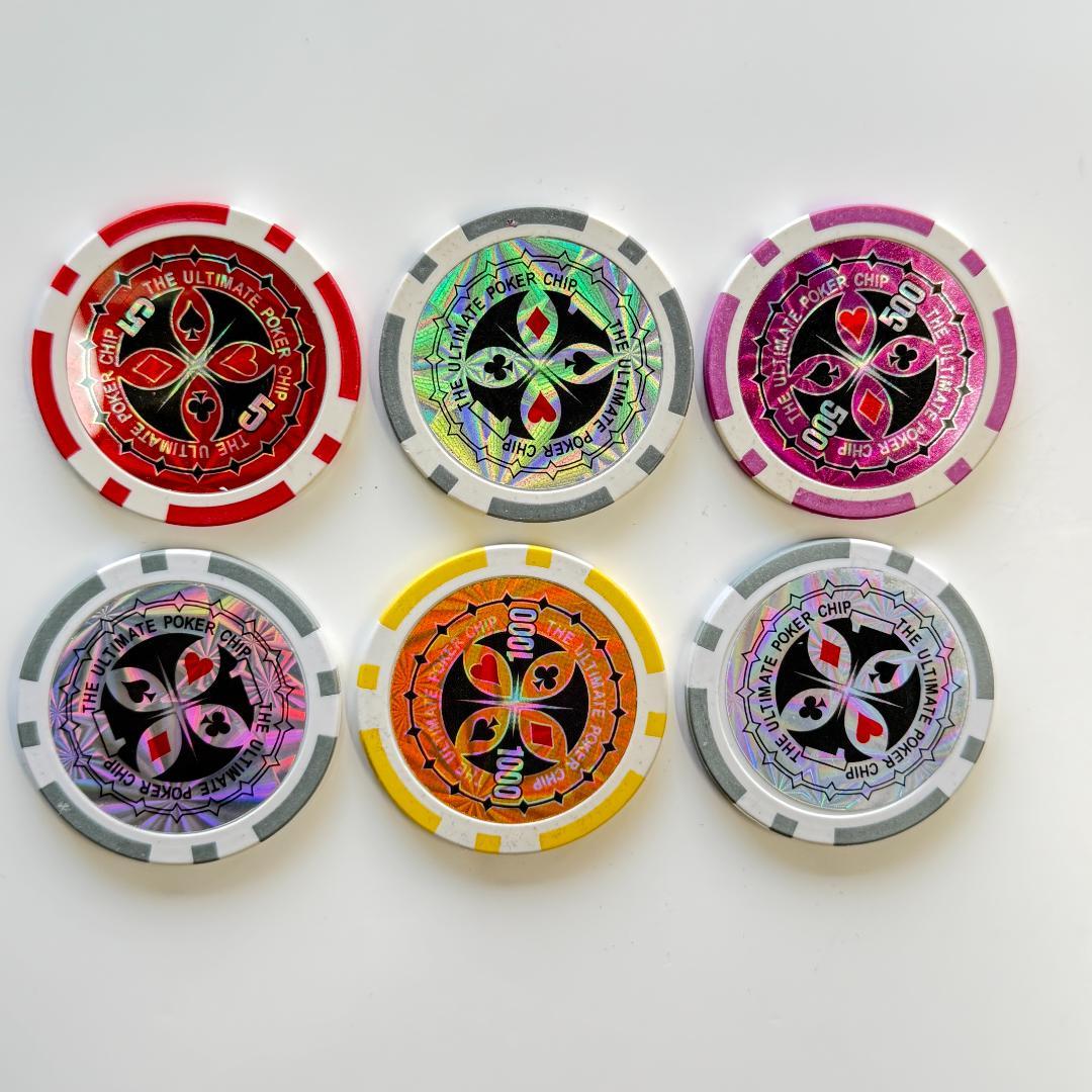 美品 ポーカーセット チップ トランプ マット ケース付 フルセット