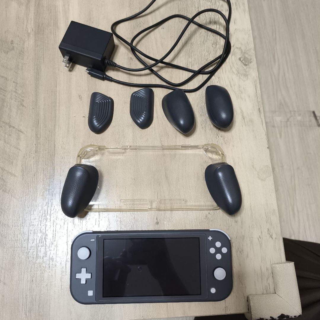 Nintendo Switch Lite グレー 本体 充電器付き