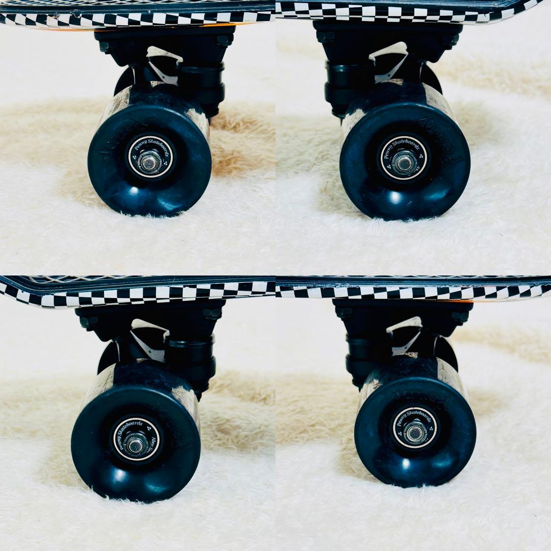 美品✨ミニクルーザー Penny 22インチ ブラックフレイム 正規品