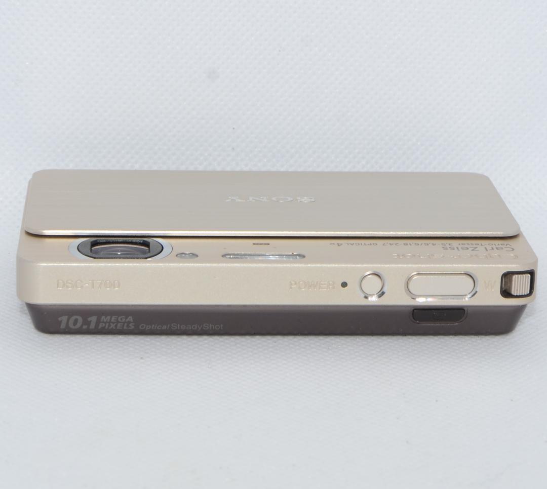 【美品】SONY Cyber-shot DSC-T700 ゴールド 動作確認済