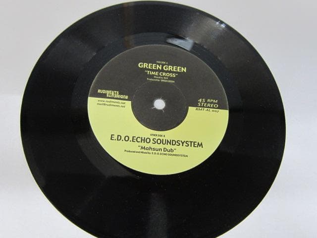 ！希少7インチ TIME CROSS / GREEN GREEN