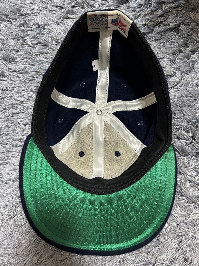 ebbets field flannels キャップ