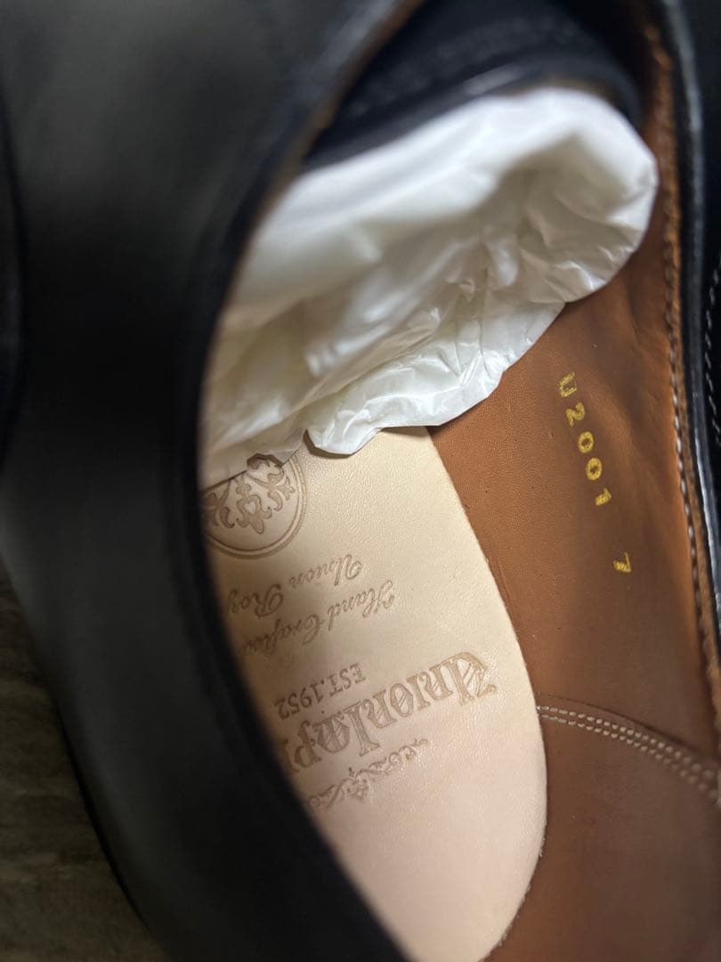 新品　ユニオンインペリアル　U2001 ビジネスシューズ　7EE 25