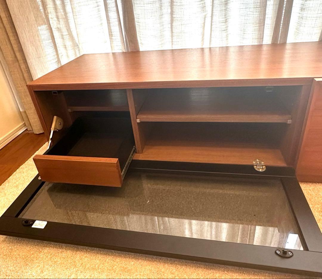 【ACTUS アクタス】SHINEテレビボード／引き出し付き