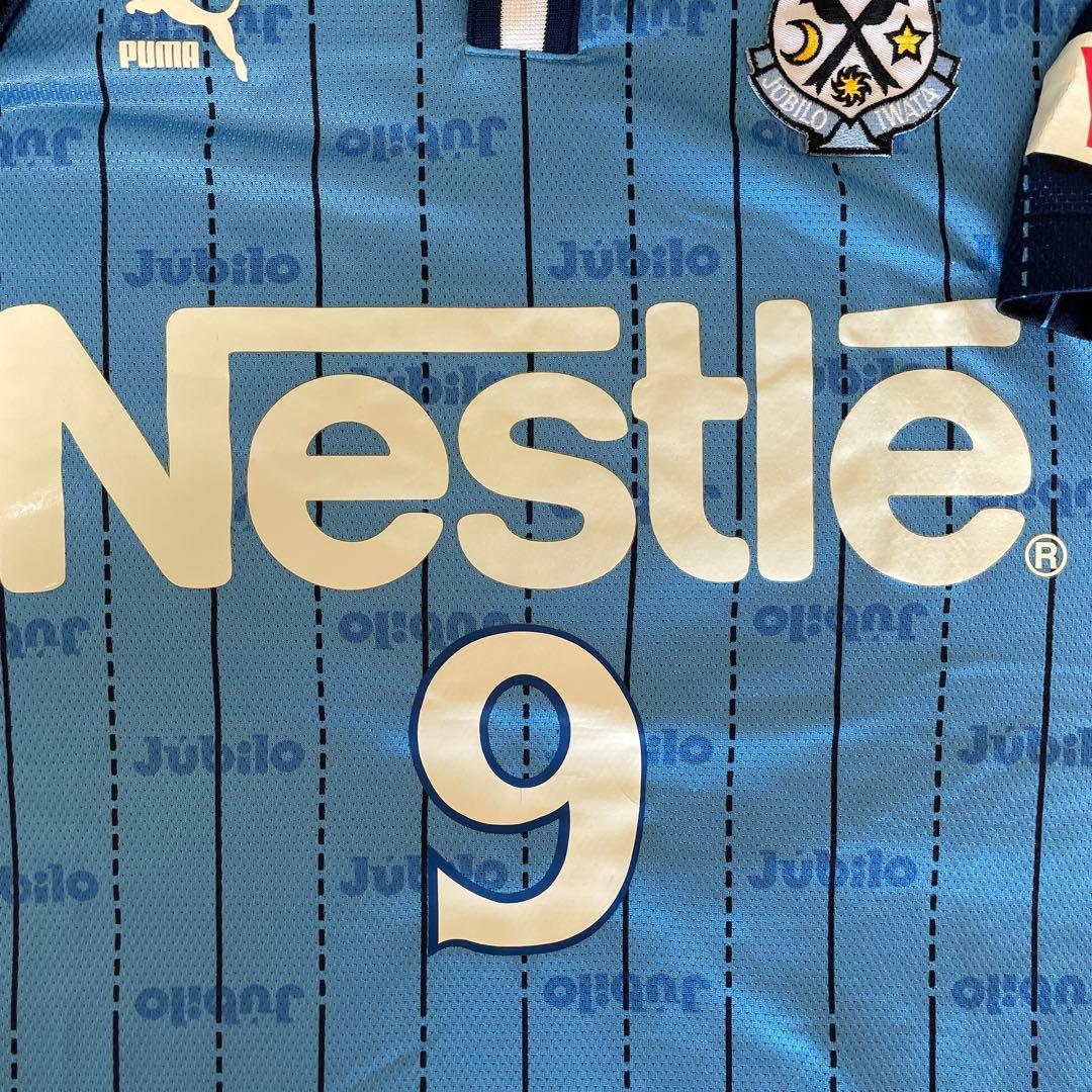 ジュビロ磐田　中山雅史選手9 GONユニフォーム　Oサイズ