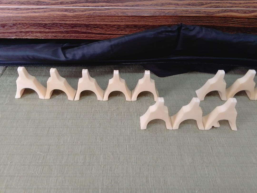 お琴 箏 全長約183cm×全幅約25cm 和楽器 13弦 ソフトケース付