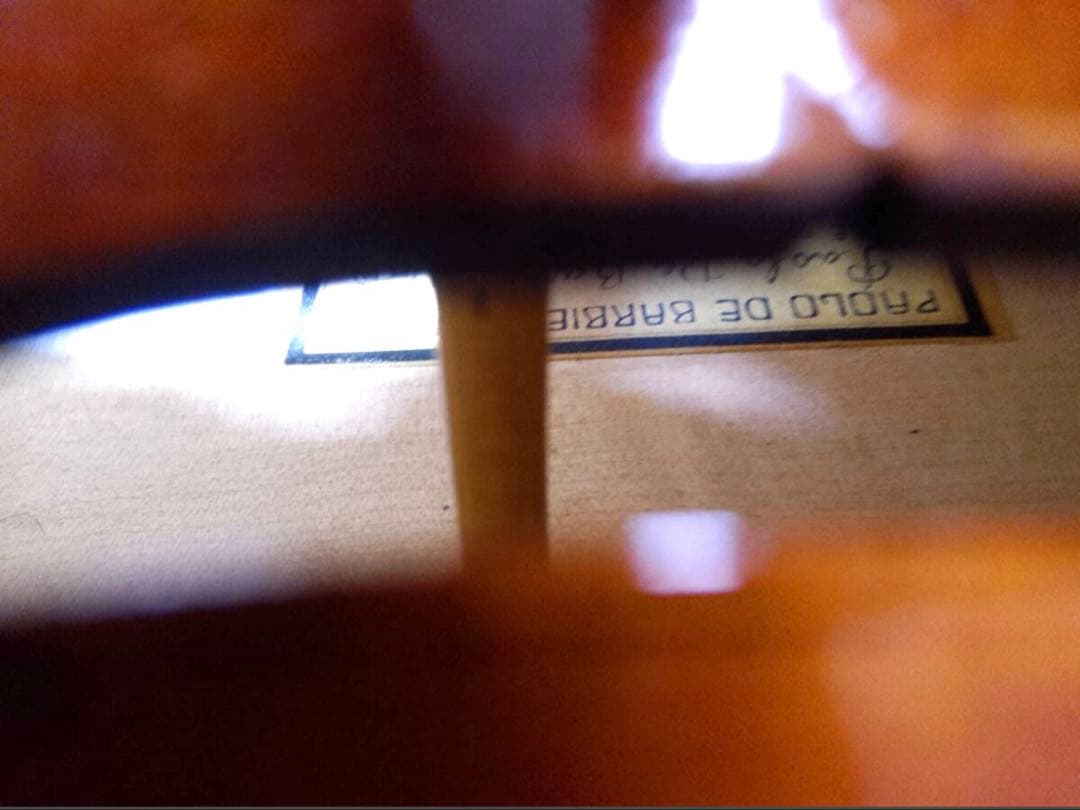 【希少】Paolo De Barbieri 1946年製 バイオリン　美虎杢