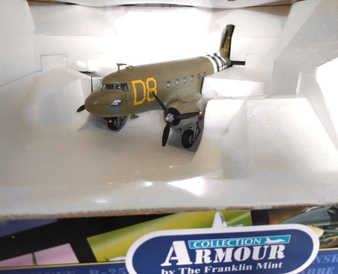 希少　C47輸送機　フランクリンミント　1/48　アーマーコレクション