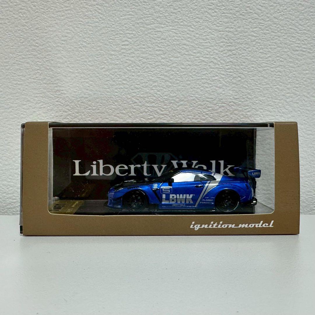 ミニカー WORKS Nissan GT-R R35 type 2 Blue