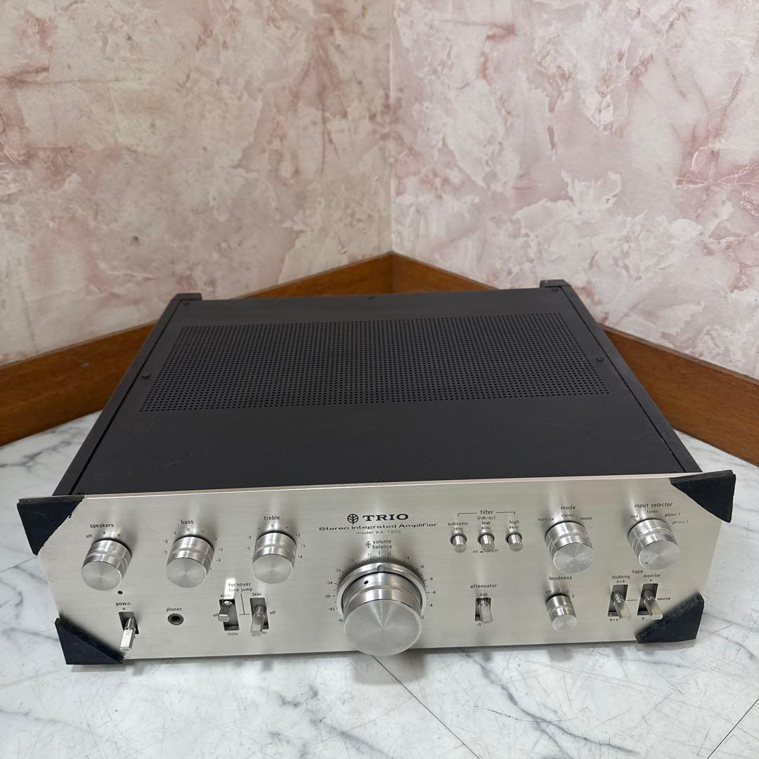 【*2様 TRIO トリオ KA-7300ステレオインテグレーテッドアンプ