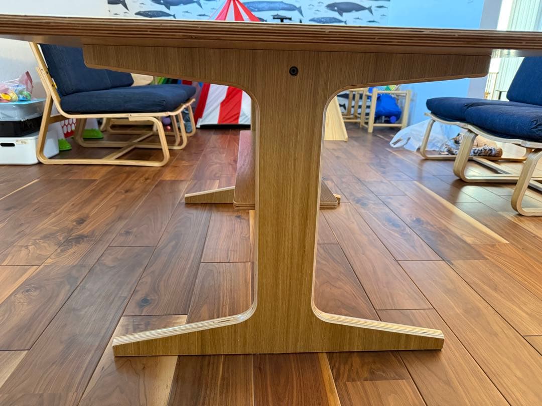 【Tosu様・手渡し】無印良品　リビングでもダイニングでもつかえるテーブル・４