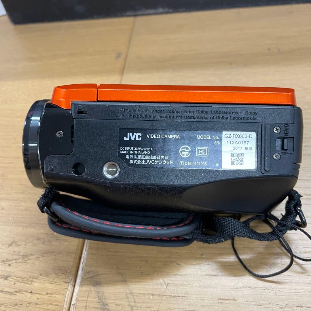 JVC Everio GZ-RX600 防水 ビデオカメラ ハンディカム