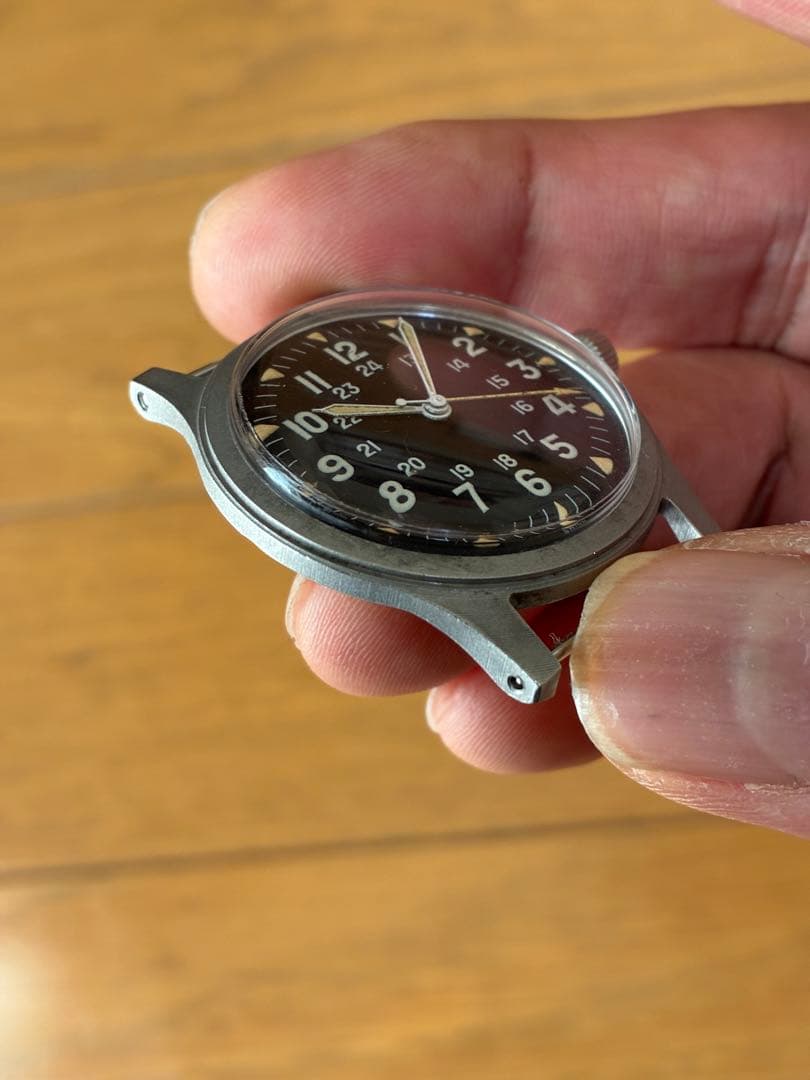 米軍パイロット用軍用時計 GG-W-113 2024年OH済（1月7日まで出品）