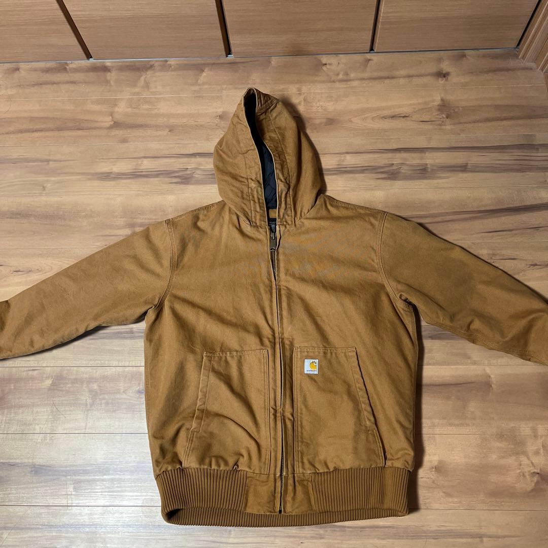Carhartt J130-M Lサイズ ブラウンジャケット