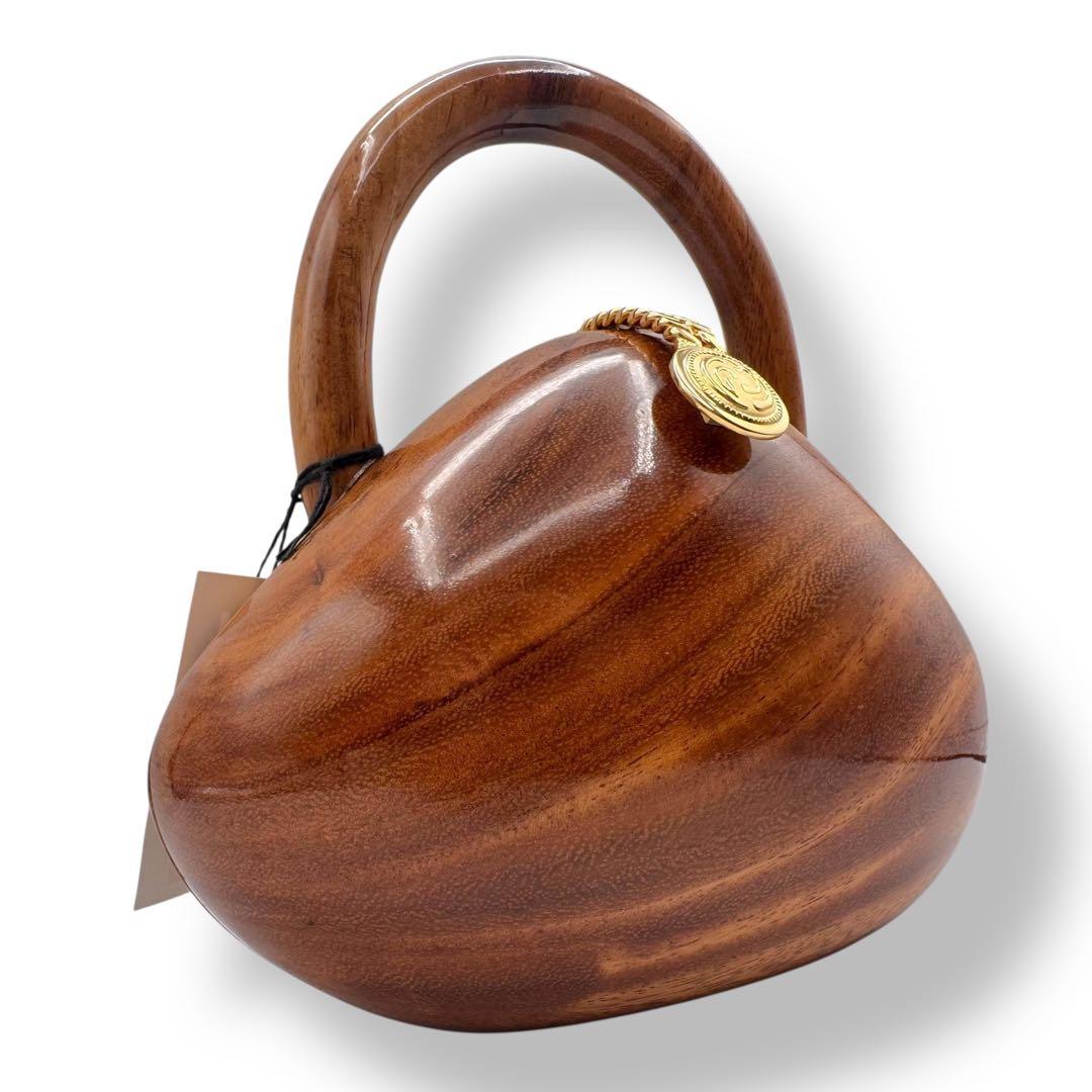 TIMMY WOODS ウッドバッグ 木製 アート 保存袋 カード タグ付