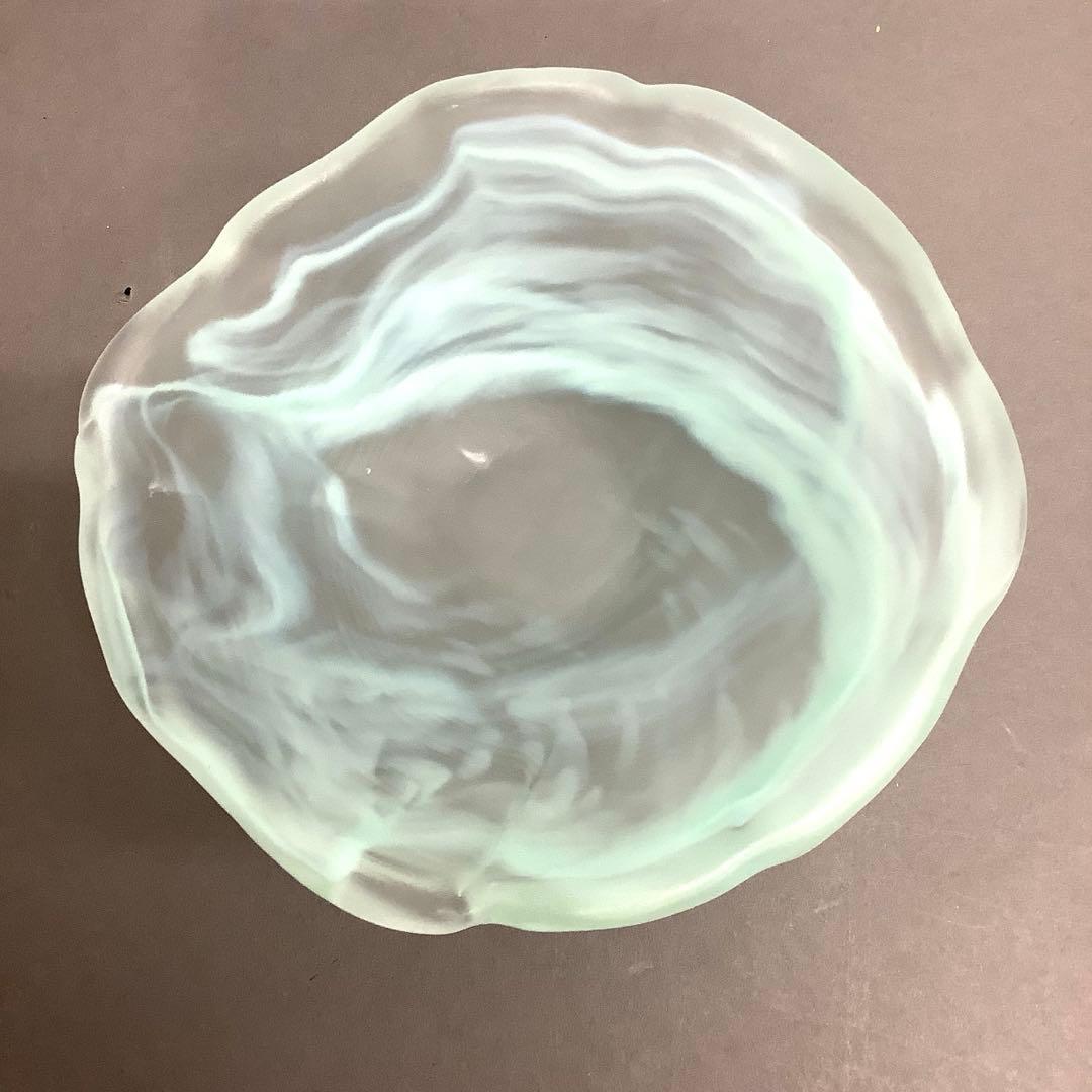 と*ち様 【美品‼︎】橋田喬平 手吹 ガラス皿 吹向付 小鉢 4枚セット