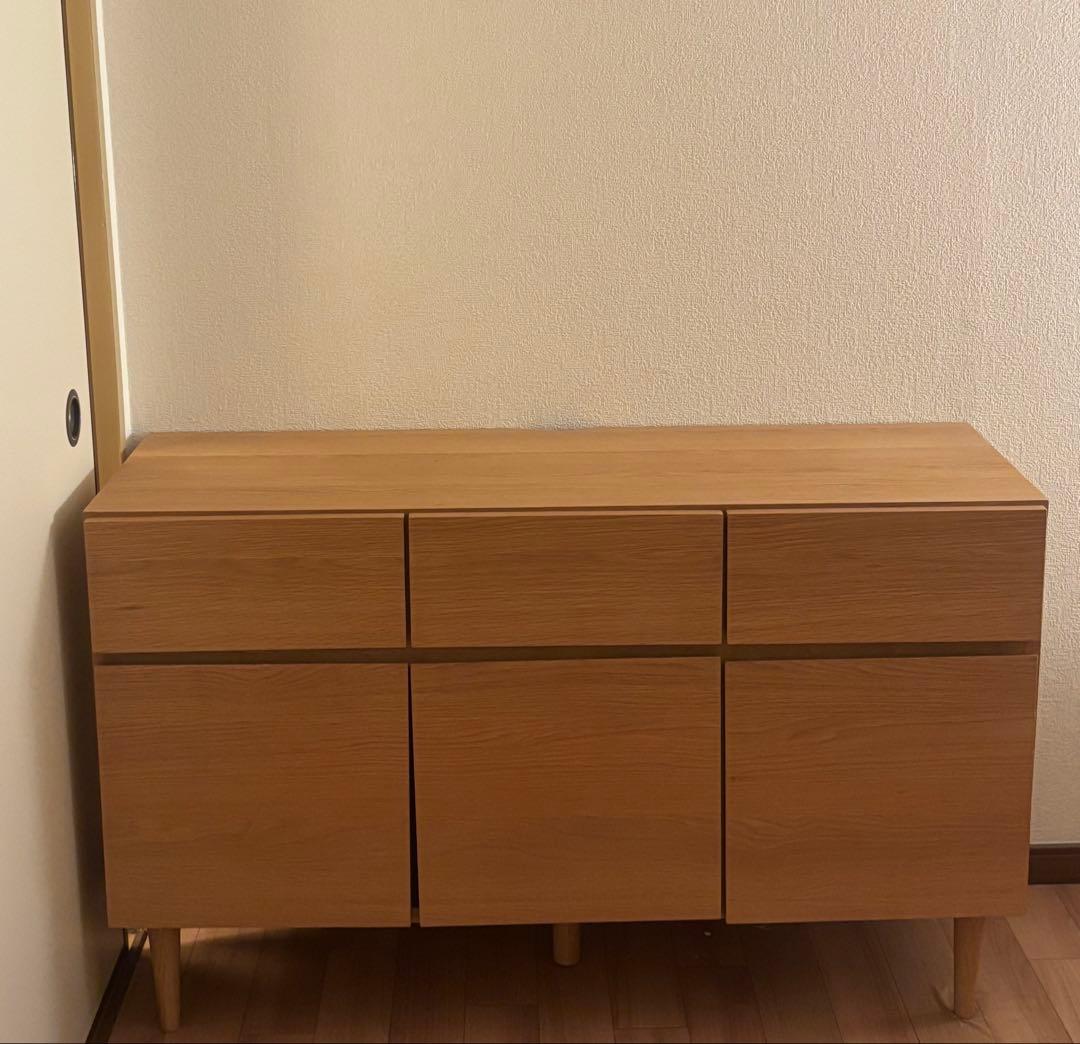 8/20まで)ローキャビネット 扉収納