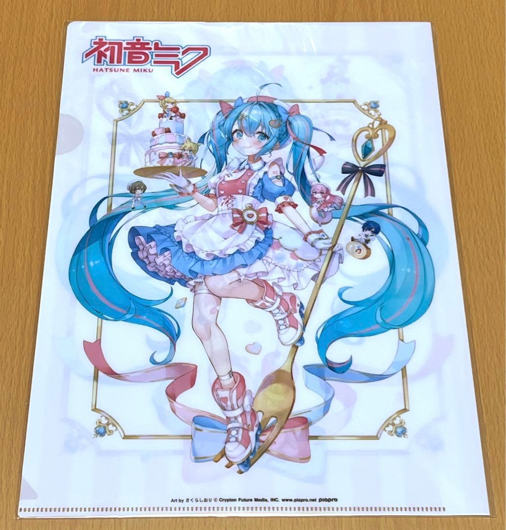 初音ミク クリアファイル さくらしおり