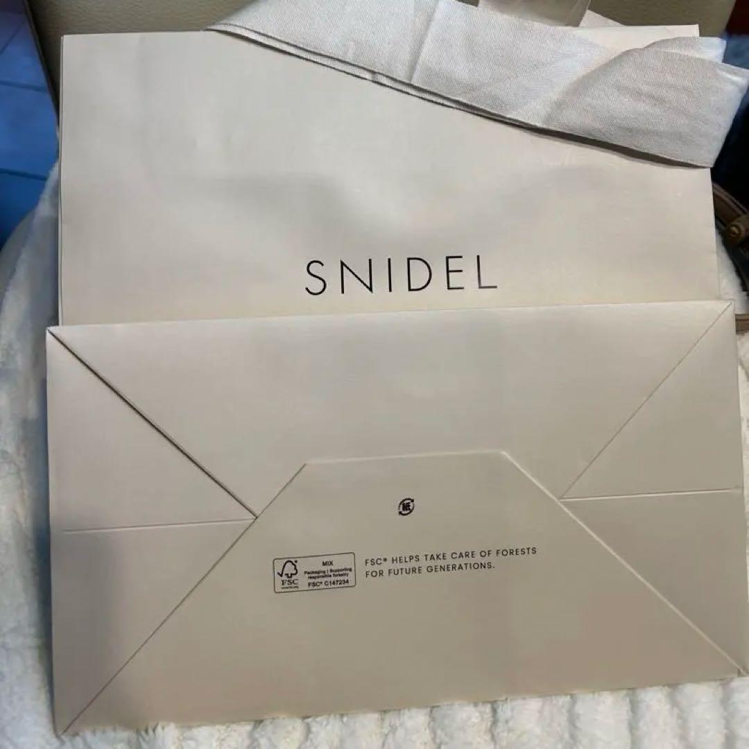 SNIDEL ベージュ ショルダーバッグ