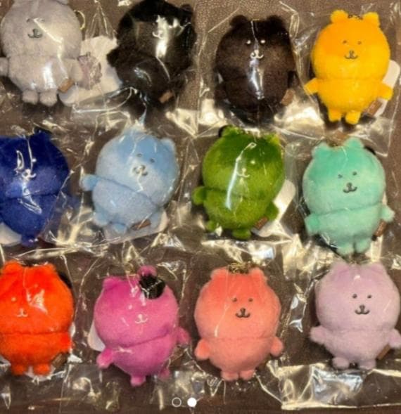 ナガノマーケット　カラーなナガノのくま マスコット（全12種）