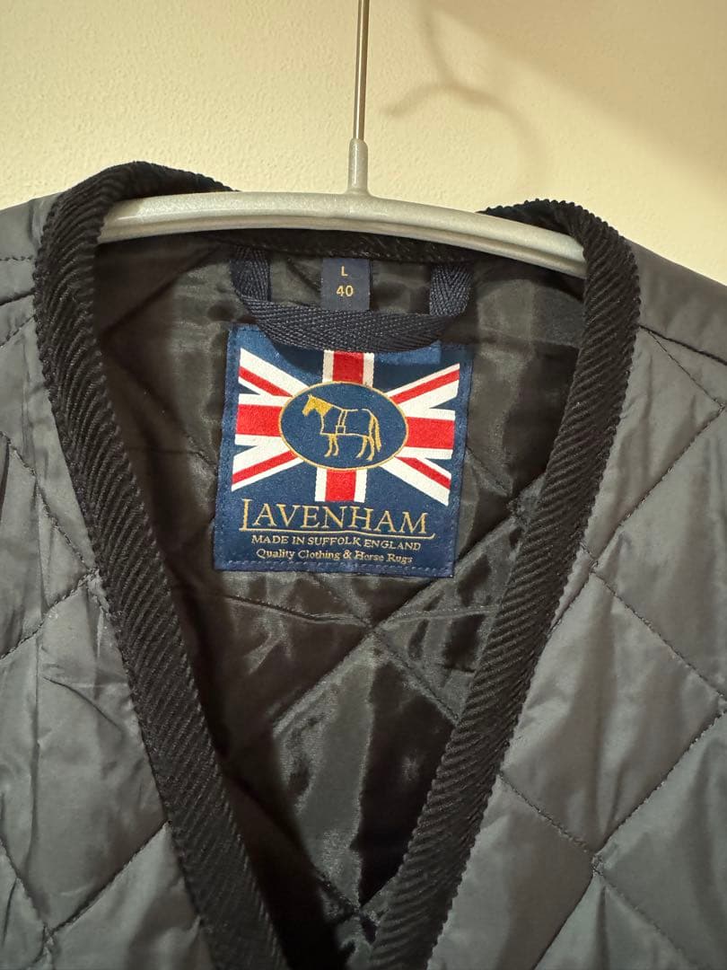 LAVENHAM キルティングベスト /Ｌサイズ
