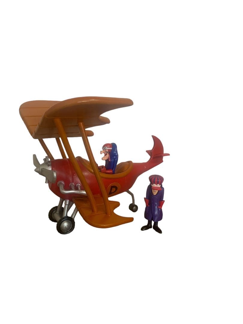 完成品　チキチキマシン猛烈　ブラック王飛行機 Wacky Races　一個のみ