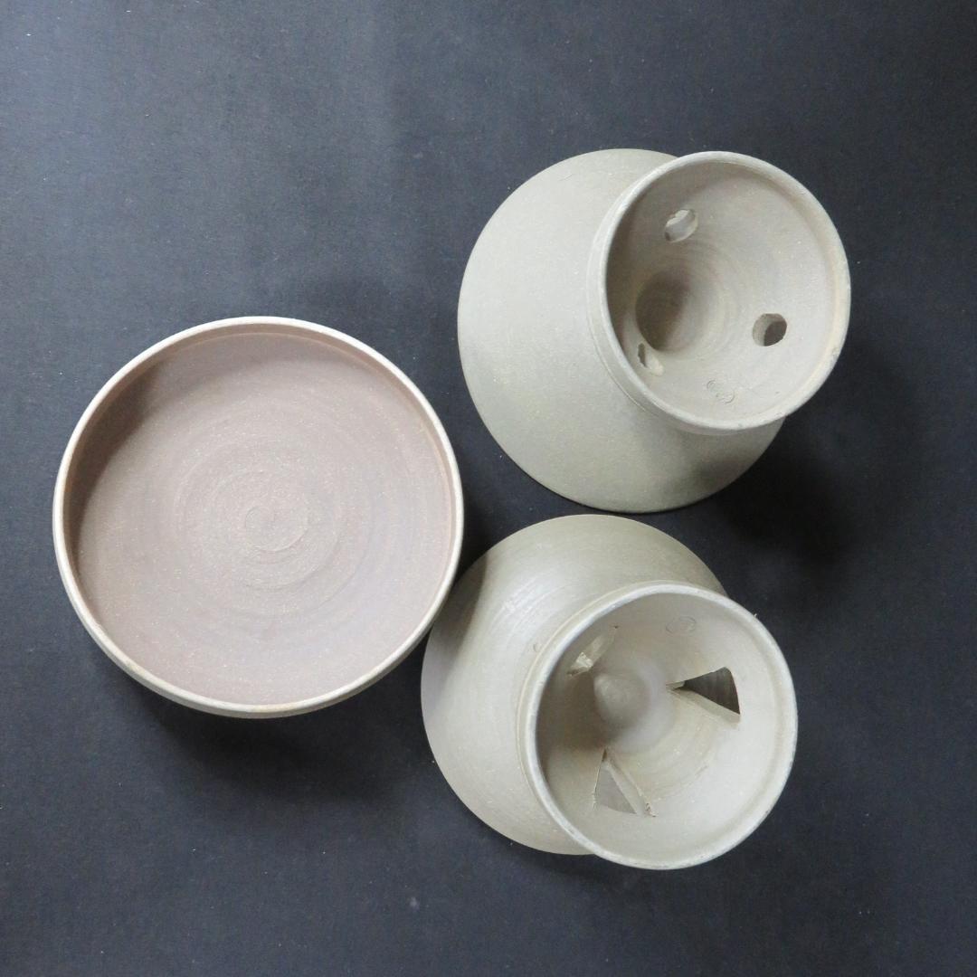 須恵器 高杯 盃 土器 盛鉢 蓋物 すかし高台 4種まとめ 在銘