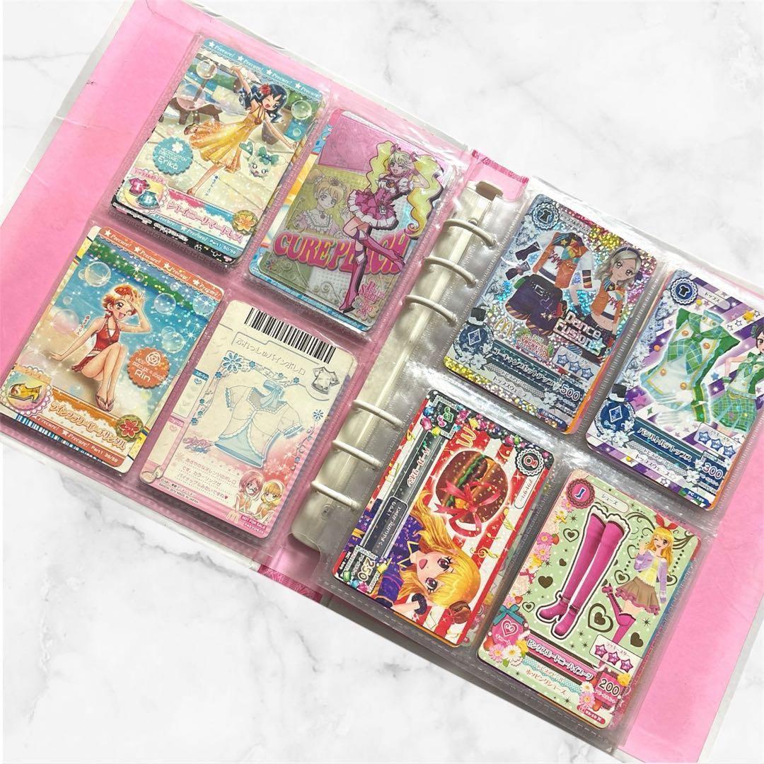 トレーディングカードとバインダー❤ゲームカード　プリキュア　アイカツ等　即購入可