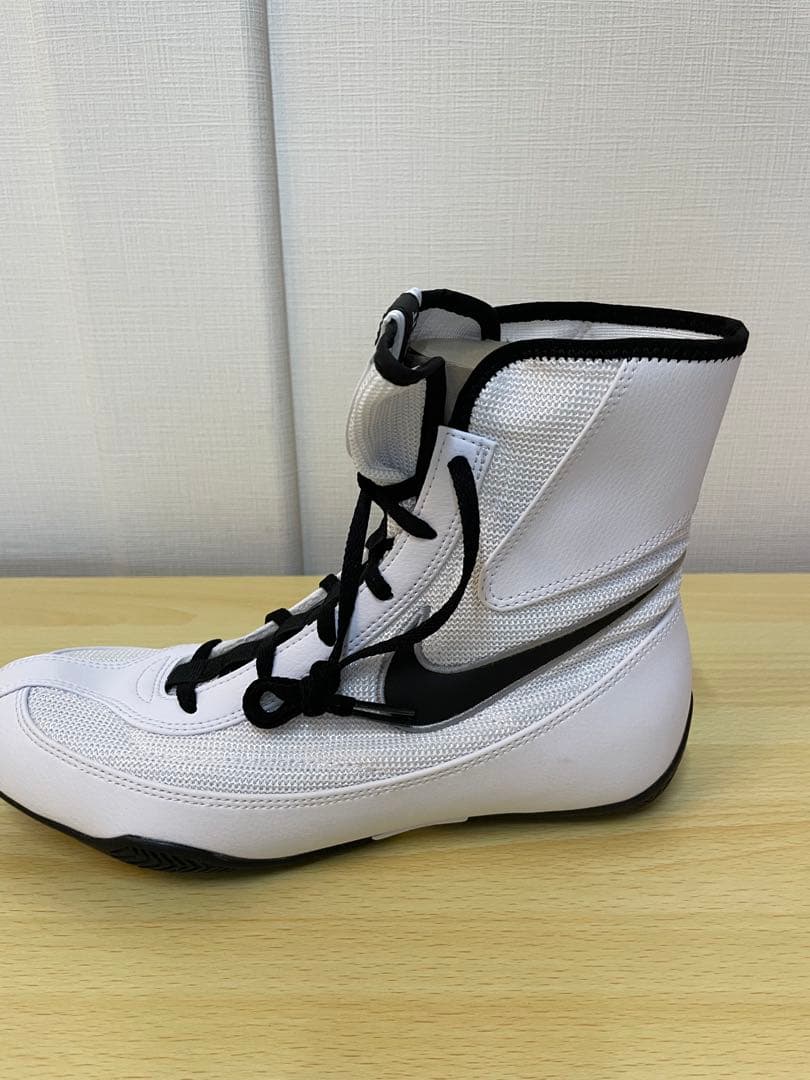 Nike ボクシングシューズ ハイカット ホワイト/ブラック