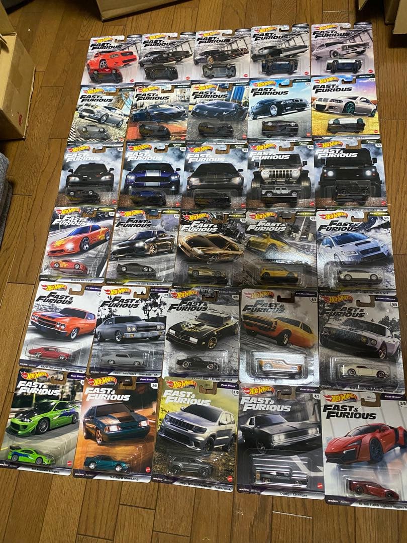 ホットウィール　ワイルドスピード　30台セット