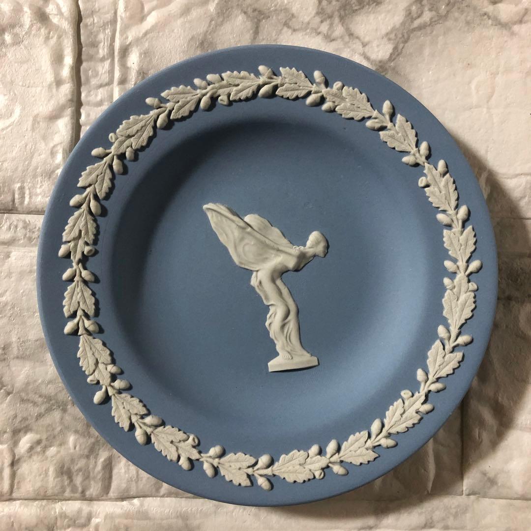 希少 ウェッジウッド ジャスパーウェア ピンディッシュ ロールスロイス特別モデル