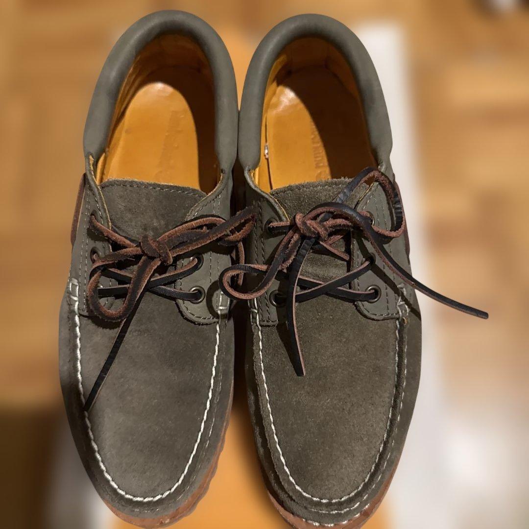 ティンバーランド　3アイレットシューズ　モカシン