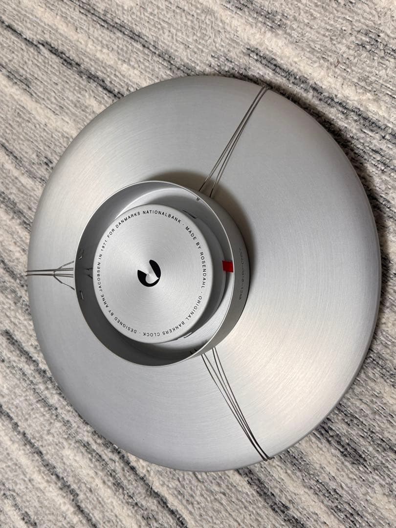 インテリア時計 ARNE JACOBSEN Wall Clock Bankers 29cm